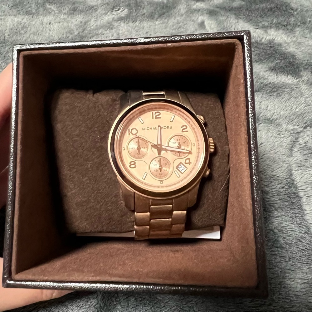 Michael Kors Rose Gold Watch